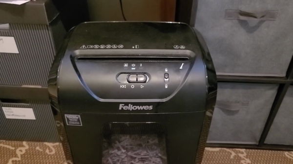 Fellowes powershred 12c15 shredder 1