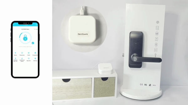 Hornbill wifi g2 gateway smart door lock hub 1