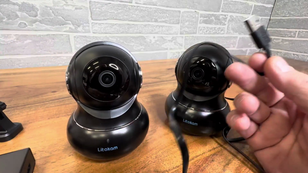 Litokam 2k 2 pack indoor security cameras with motion detection 1