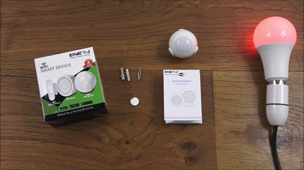 Wireless smart pir motion sensor, wifi, tuya app, no hub 1