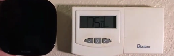 Ecobee3 2nd gen smart wi fi thermostat with remote sensor on wall