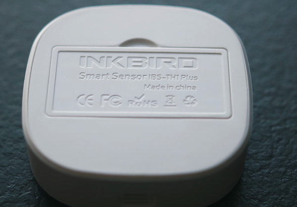 Inkbird ibs th1 wireless smart temperature humidity sensor front view
